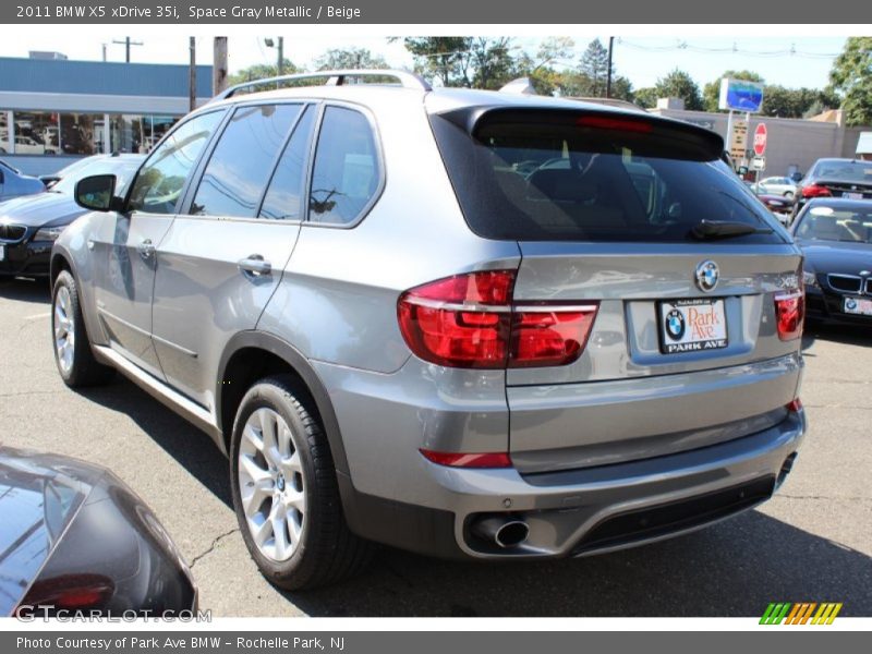 Space Gray Metallic / Beige 2011 BMW X5 xDrive 35i