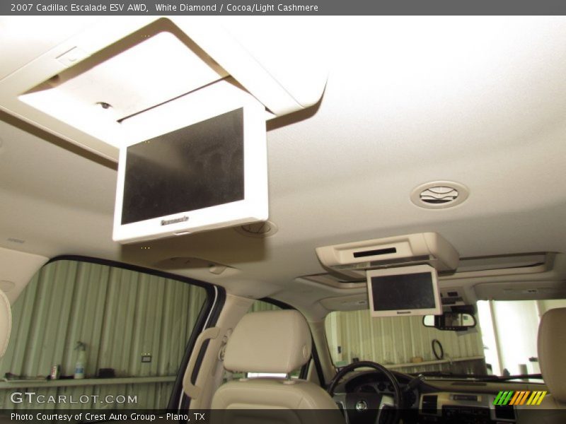White Diamond / Cocoa/Light Cashmere 2007 Cadillac Escalade ESV AWD