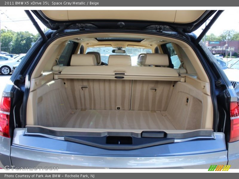 Space Gray Metallic / Beige 2011 BMW X5 xDrive 35i