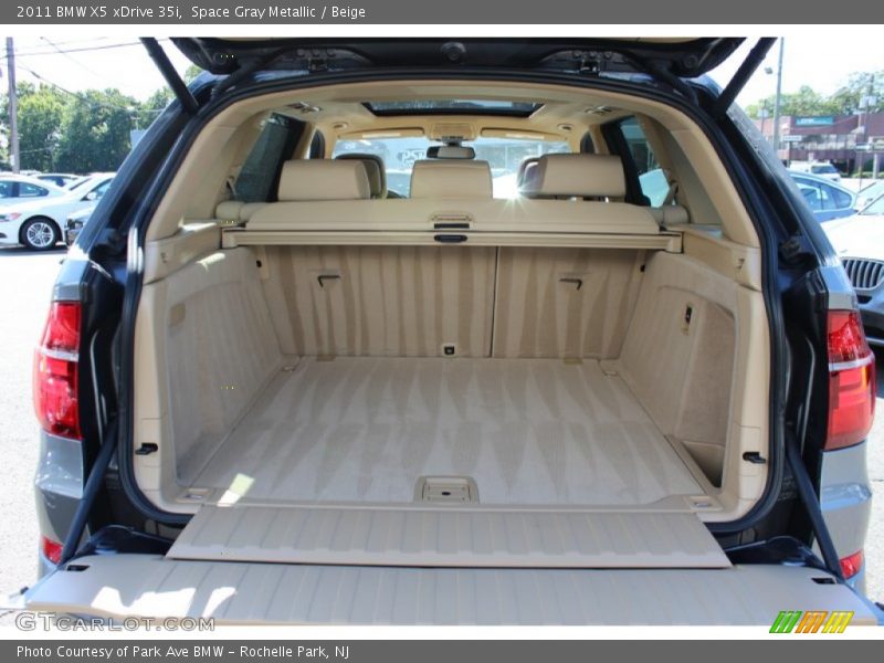 Space Gray Metallic / Beige 2011 BMW X5 xDrive 35i