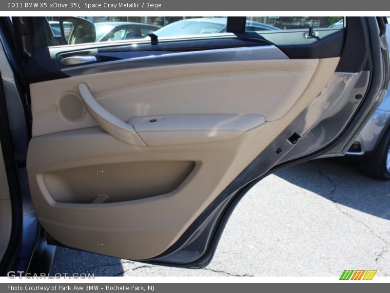 Space Gray Metallic / Beige 2011 BMW X5 xDrive 35i