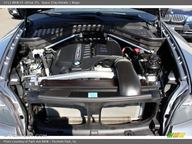 Space Gray Metallic / Beige 2011 BMW X5 xDrive 35i