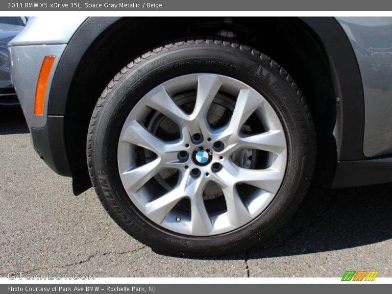 Space Gray Metallic / Beige 2011 BMW X5 xDrive 35i