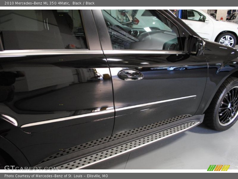 Black / Black 2010 Mercedes-Benz ML 350 4Matic