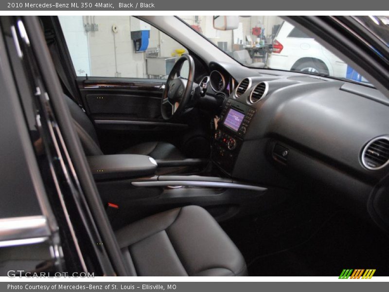 Black / Black 2010 Mercedes-Benz ML 350 4Matic