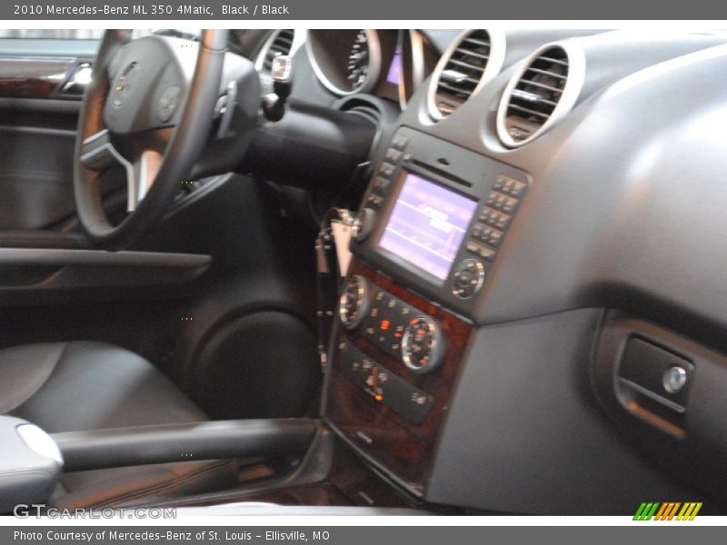 Black / Black 2010 Mercedes-Benz ML 350 4Matic