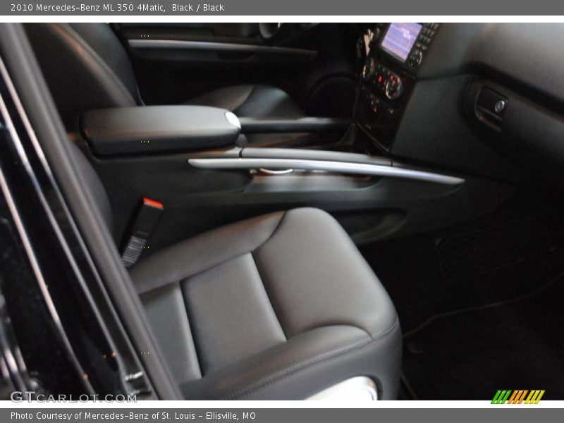 Black / Black 2010 Mercedes-Benz ML 350 4Matic