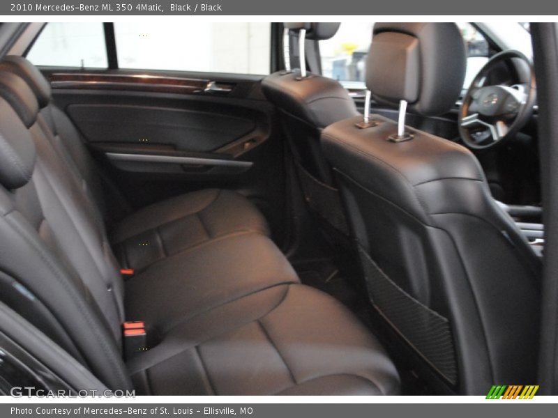 Black / Black 2010 Mercedes-Benz ML 350 4Matic