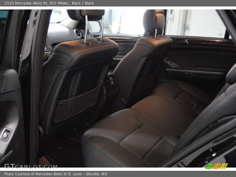 Black / Black 2010 Mercedes-Benz ML 350 4Matic