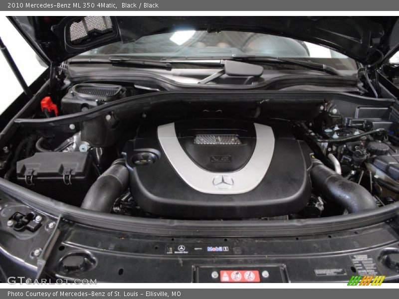 Black / Black 2010 Mercedes-Benz ML 350 4Matic