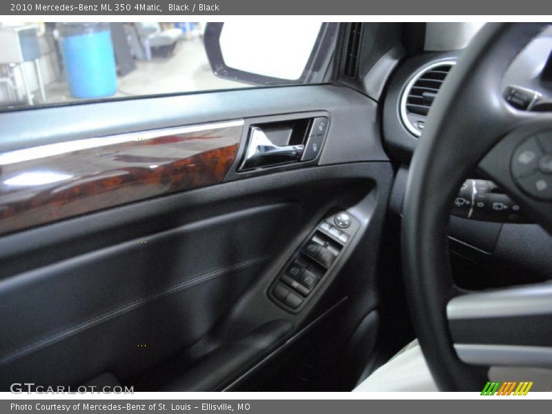 Black / Black 2010 Mercedes-Benz ML 350 4Matic