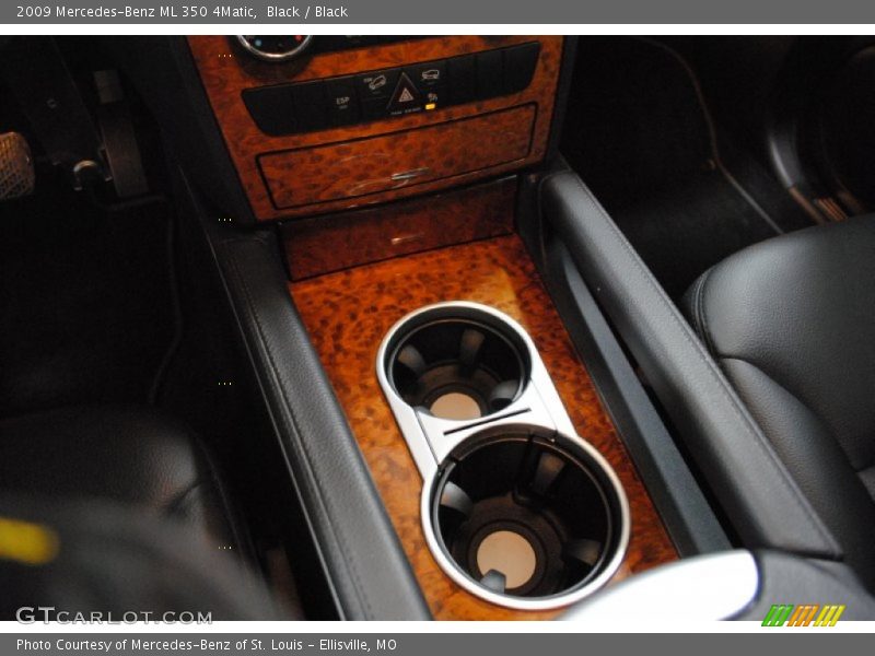Black / Black 2009 Mercedes-Benz ML 350 4Matic