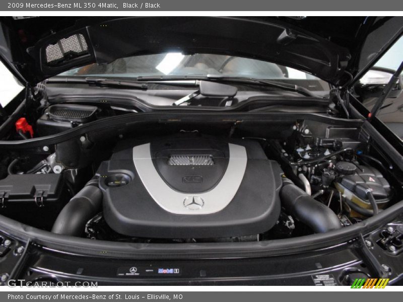 Black / Black 2009 Mercedes-Benz ML 350 4Matic