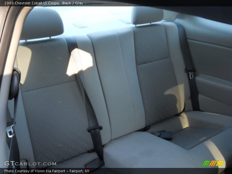 Black / Gray 2009 Chevrolet Cobalt LS Coupe