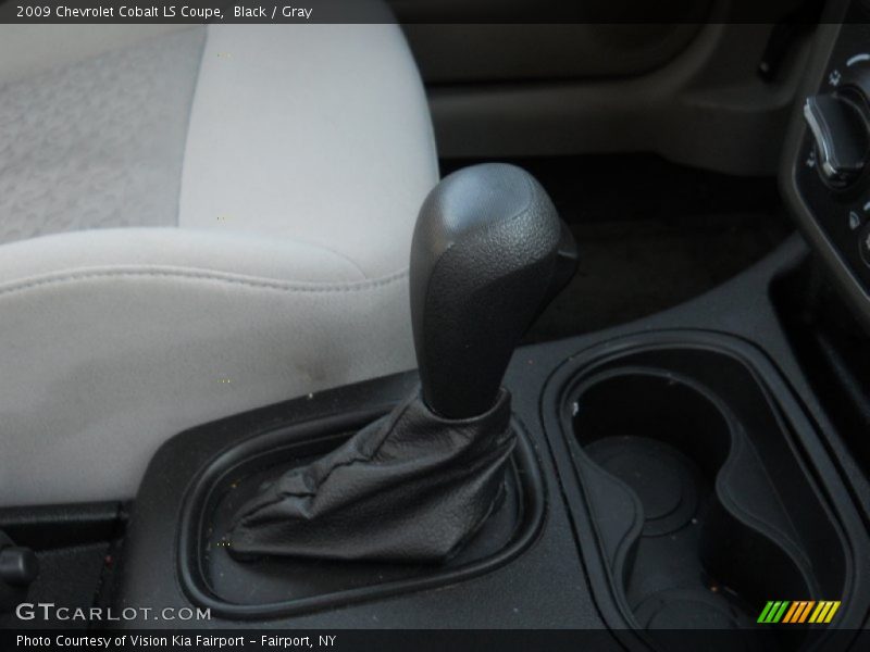 Black / Gray 2009 Chevrolet Cobalt LS Coupe