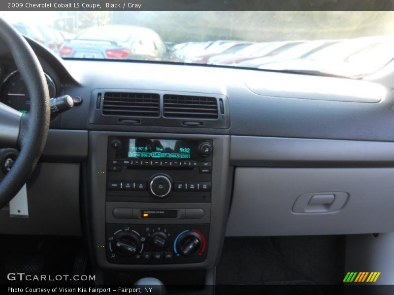 Black / Gray 2009 Chevrolet Cobalt LS Coupe