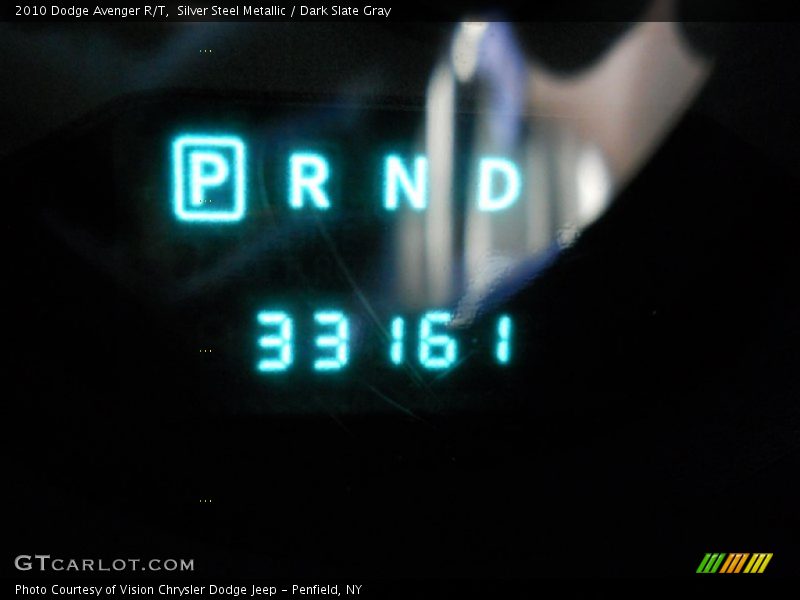Silver Steel Metallic / Dark Slate Gray 2010 Dodge Avenger R/T