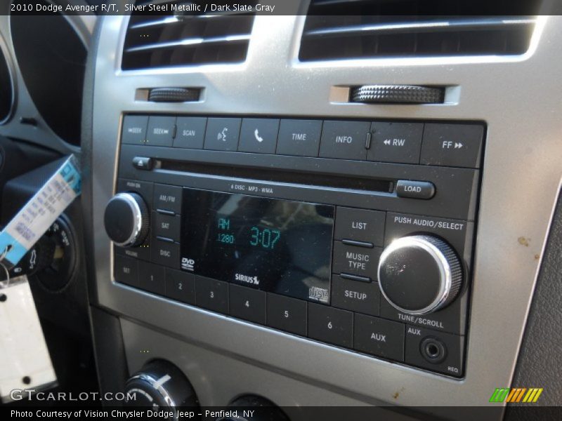 Silver Steel Metallic / Dark Slate Gray 2010 Dodge Avenger R/T