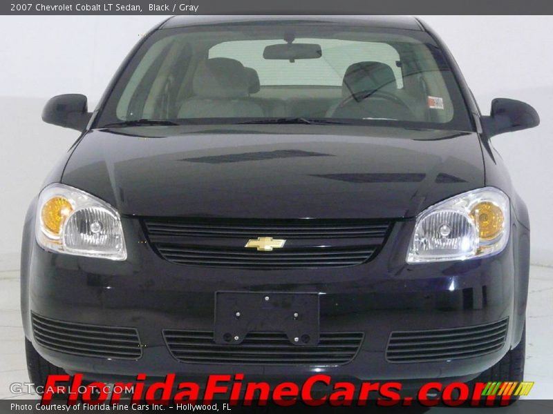 Black / Gray 2007 Chevrolet Cobalt LT Sedan