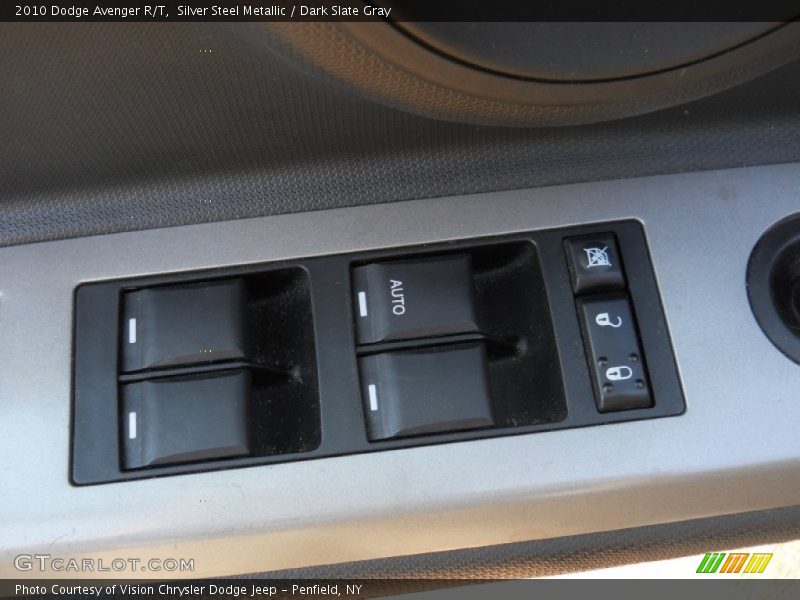 Silver Steel Metallic / Dark Slate Gray 2010 Dodge Avenger R/T
