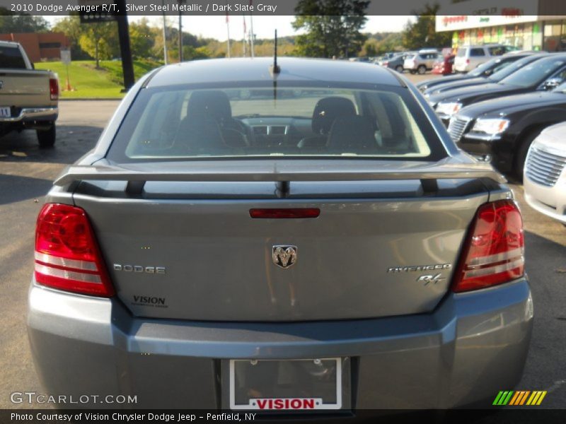 Silver Steel Metallic / Dark Slate Gray 2010 Dodge Avenger R/T