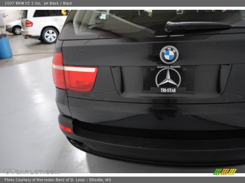 Jet Black / Black 2007 BMW X5 3.0si