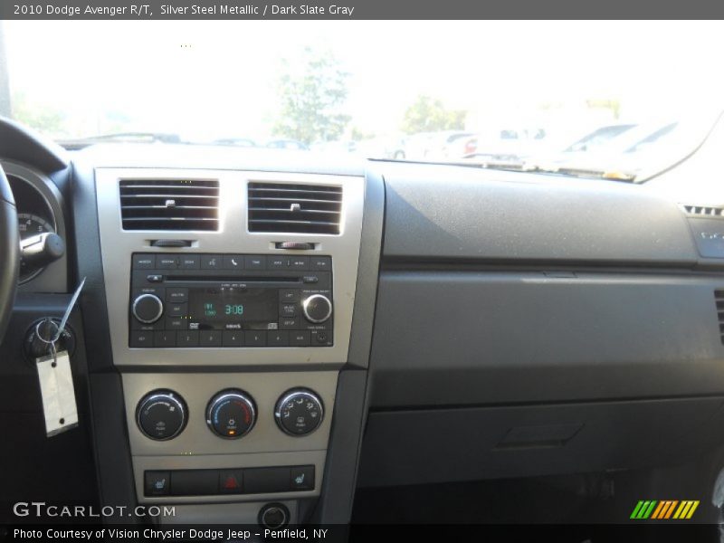 Silver Steel Metallic / Dark Slate Gray 2010 Dodge Avenger R/T
