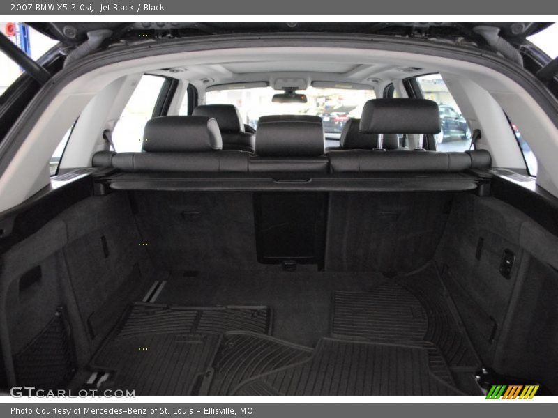 Jet Black / Black 2007 BMW X5 3.0si