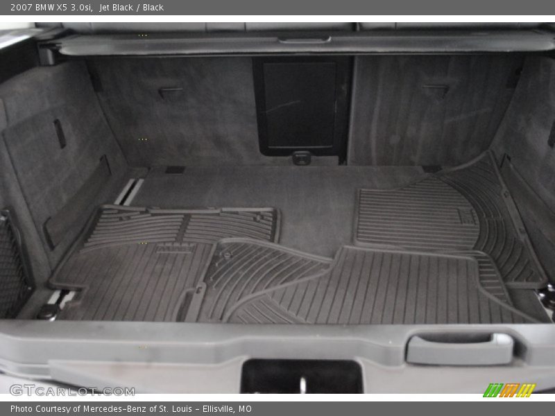 Jet Black / Black 2007 BMW X5 3.0si