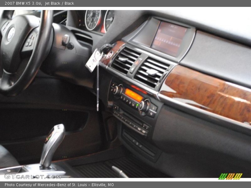Jet Black / Black 2007 BMW X5 3.0si
