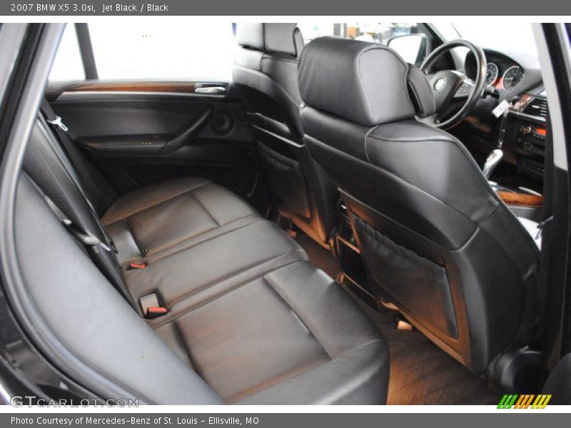 Jet Black / Black 2007 BMW X5 3.0si