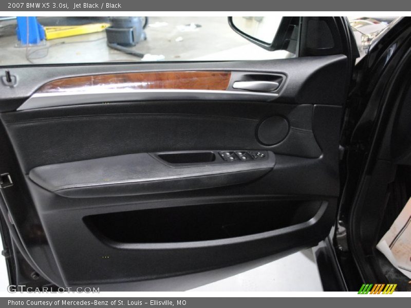 Jet Black / Black 2007 BMW X5 3.0si