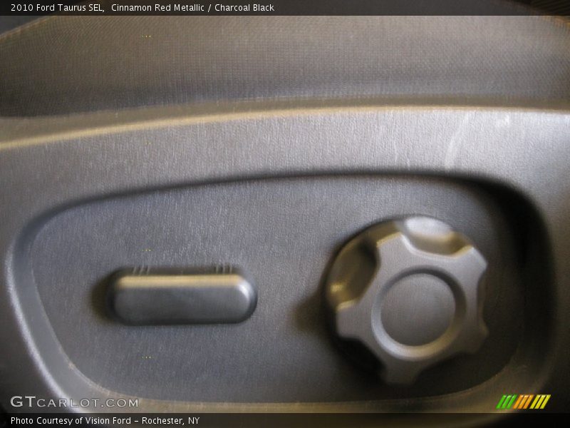 Cinnamon Red Metallic / Charcoal Black 2010 Ford Taurus SEL