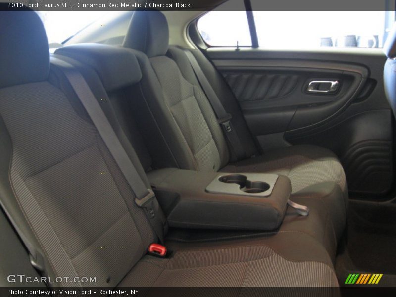 Cinnamon Red Metallic / Charcoal Black 2010 Ford Taurus SEL