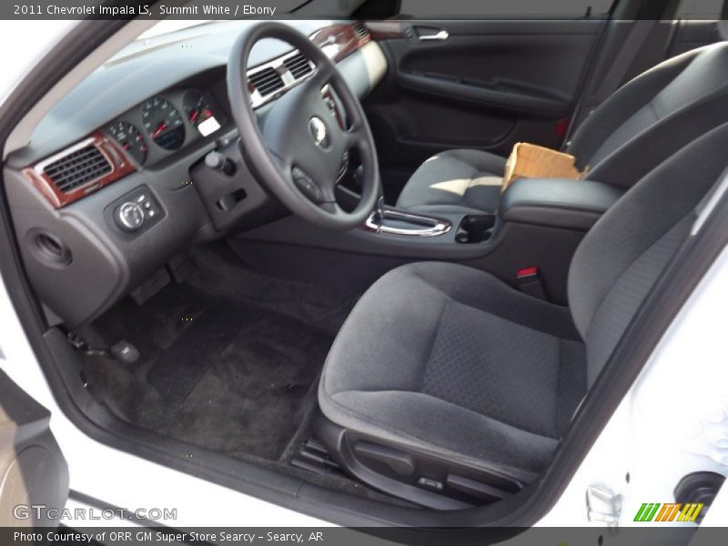 Summit White / Ebony 2011 Chevrolet Impala LS