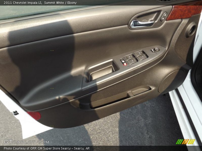 Summit White / Ebony 2011 Chevrolet Impala LS