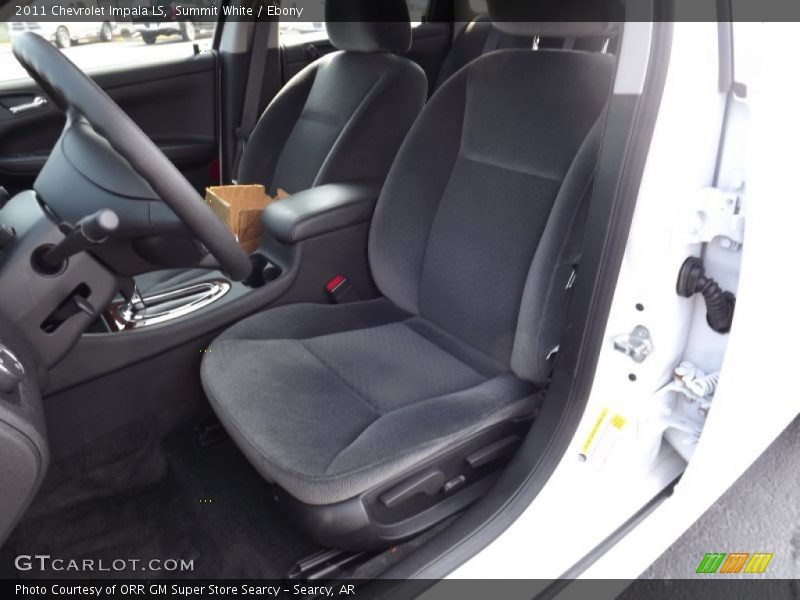 Summit White / Ebony 2011 Chevrolet Impala LS