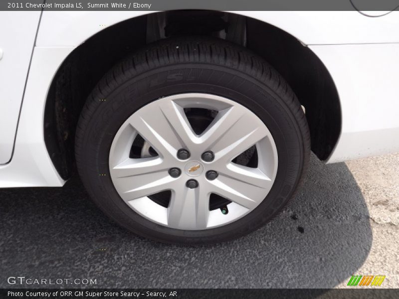Summit White / Ebony 2011 Chevrolet Impala LS
