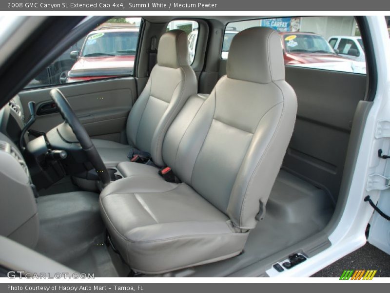 Summit White / Medium Pewter 2008 GMC Canyon SL Extended Cab 4x4