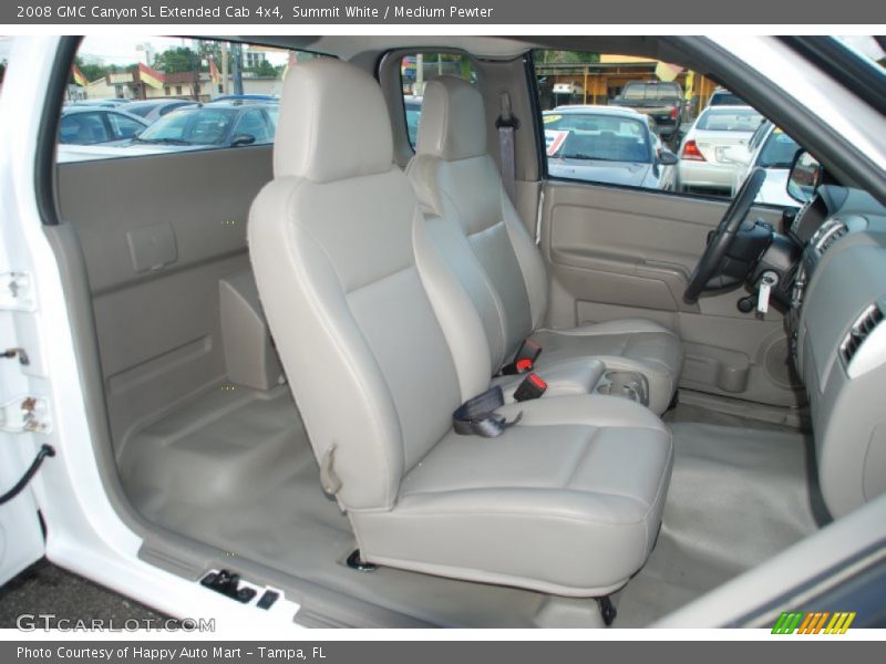 Summit White / Medium Pewter 2008 GMC Canyon SL Extended Cab 4x4