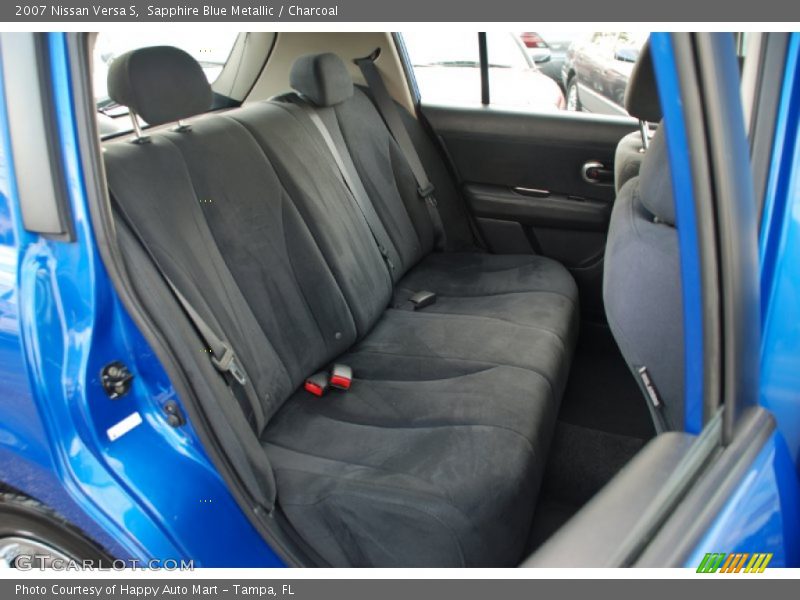 Sapphire Blue Metallic / Charcoal 2007 Nissan Versa S