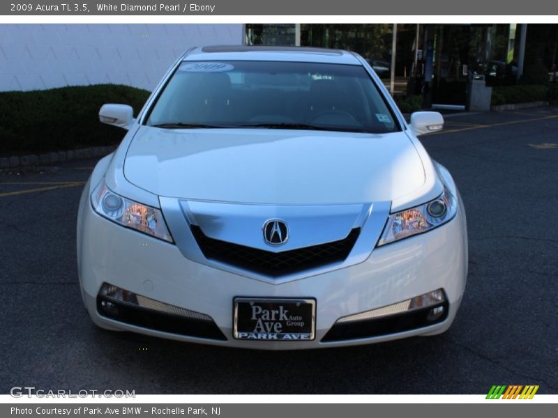 White Diamond Pearl / Ebony 2009 Acura TL 3.5