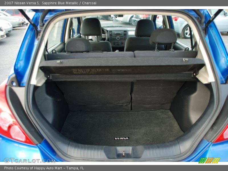 Sapphire Blue Metallic / Charcoal 2007 Nissan Versa S