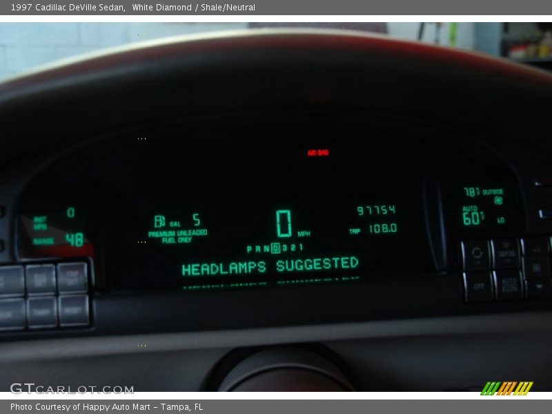  1997 DeVille Sedan Sedan Gauges