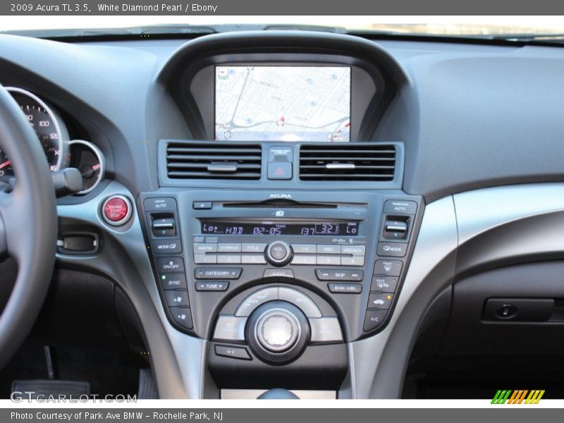 White Diamond Pearl / Ebony 2009 Acura TL 3.5