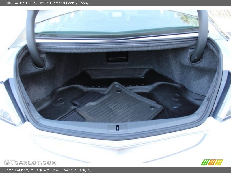 White Diamond Pearl / Ebony 2009 Acura TL 3.5