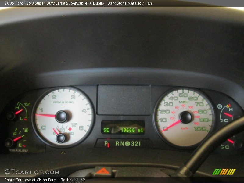  2005 F350 Super Duty Lariat SuperCab 4x4 Dually Lariat SuperCab 4x4 Dually Gauges