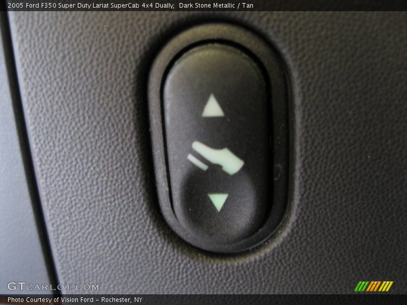 Dark Stone Metallic / Tan 2005 Ford F350 Super Duty Lariat SuperCab 4x4 Dually