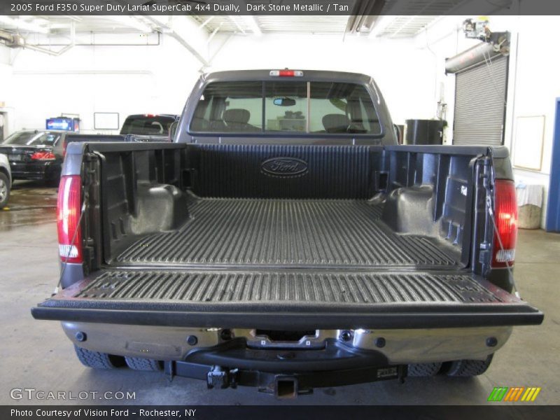 Dark Stone Metallic / Tan 2005 Ford F350 Super Duty Lariat SuperCab 4x4 Dually