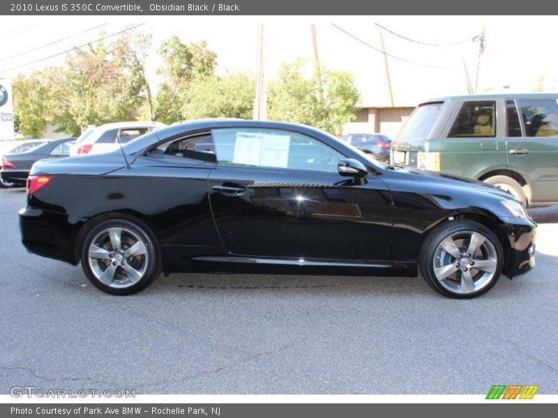  2010 IS 350C Convertible Obsidian Black